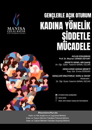 Kadına Yönelik Şiddetle Mücadele - Gençlerle Açık Oturum